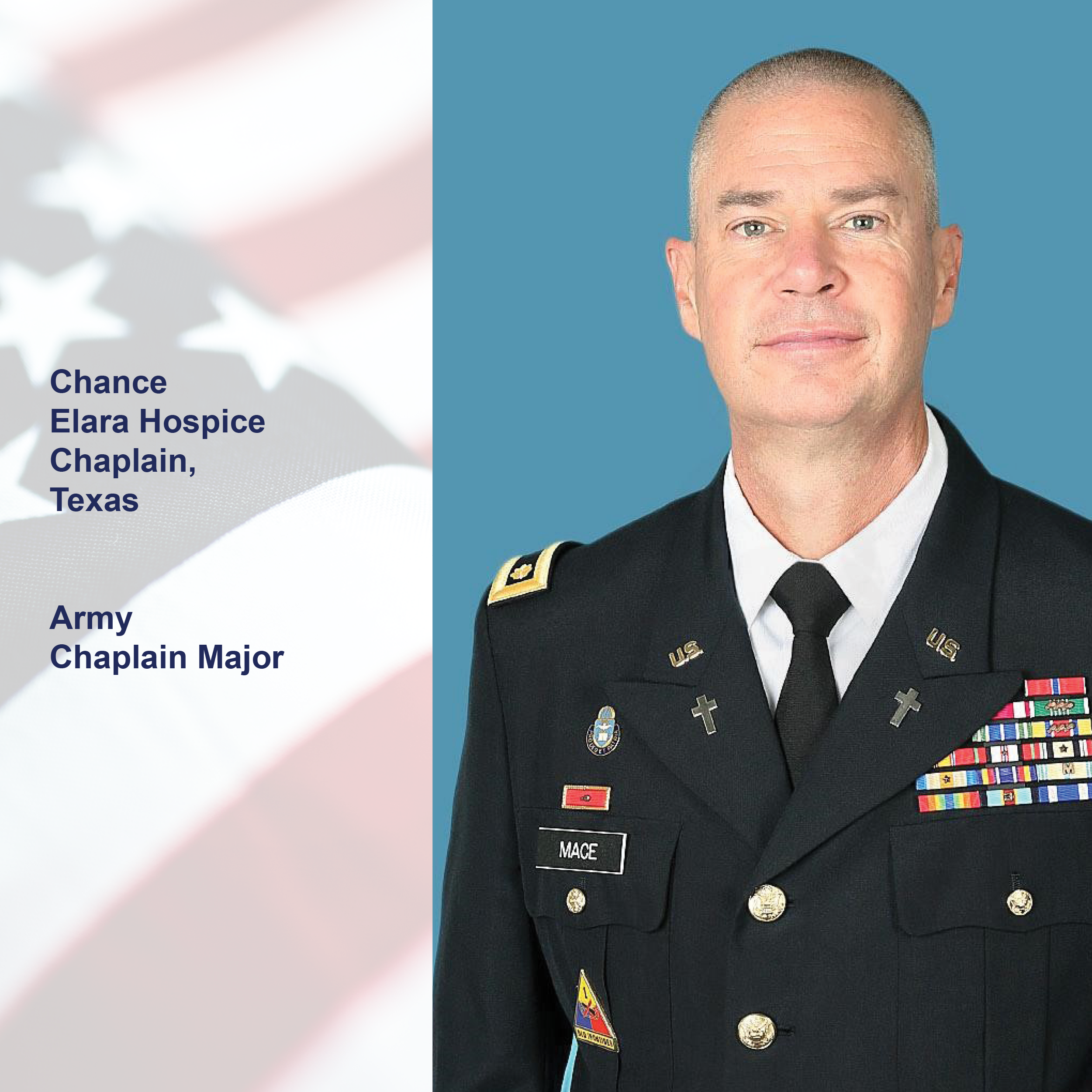 Chance - Veteran Team Member - Hospice Chaplain Texas